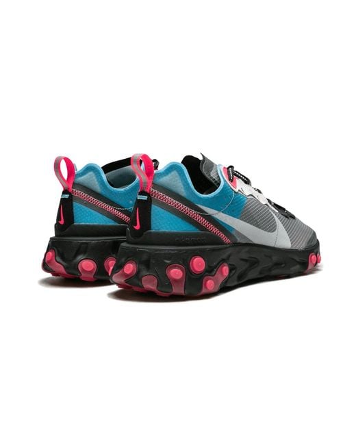 Nike Black React Element 87 Chill" Aq1090 006" for men