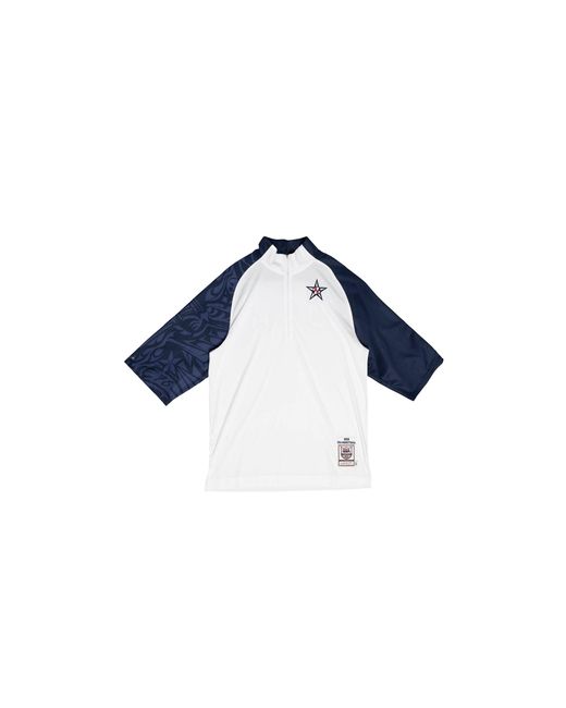 Mitchell & Ness Blue Shooting Shirt "Nba Usa 2008" Assh4382 Usa08Pppwhit" for men
