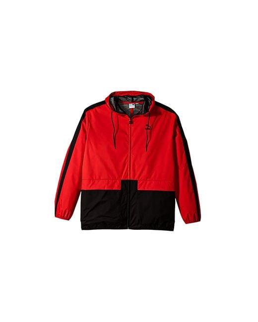 PUMA Red T7 Windbreaker 572398 61" for men