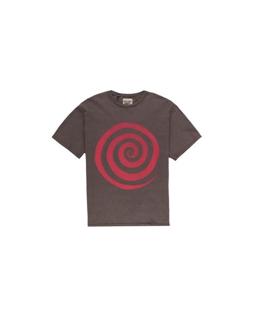 GALLERY DEPT. Black Lost T-Shirt "Faded" Lst 1000 Blck" for men