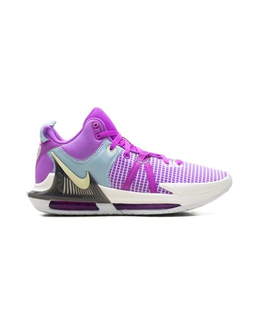 Nike Purple Lebron Witness 7 "Fuchsia Dream" Dm1123 500" for men