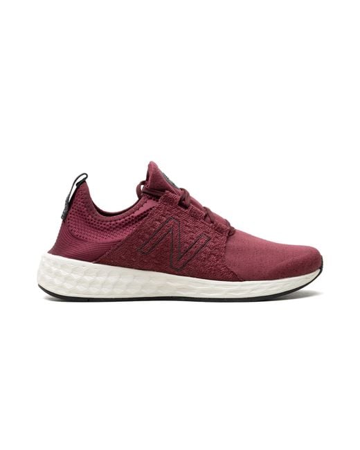 New Balance Purple Fresh Foam Cruz "Oxblood" Mcruzhm" for men