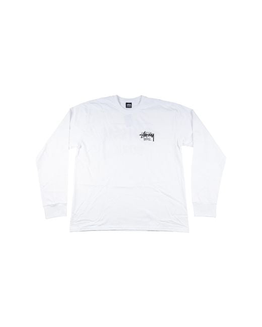 Stussy Black Seoul Chapter Longsleeve T-Shirt Stus443" for men