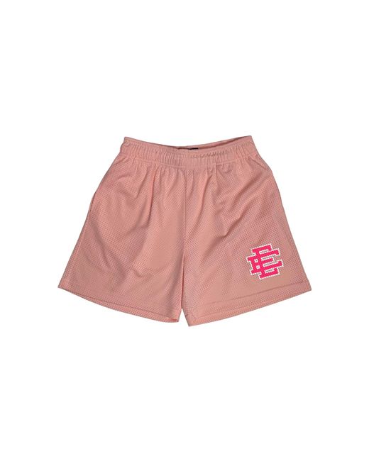 Eric Emanuel Black Ee Basic Shorts "Rose Quartz Neon" Ee111" for men