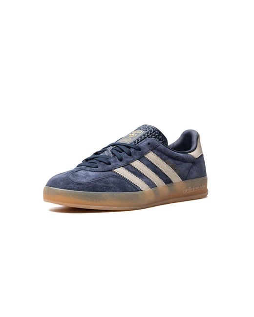 Adidas Blue Gazelle Indoor "legend Ink Wonder Beige" Shoes for men
