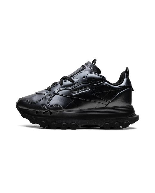 Reebok Black Classic Leather "Cardi B Dark" Gw2631" for men
