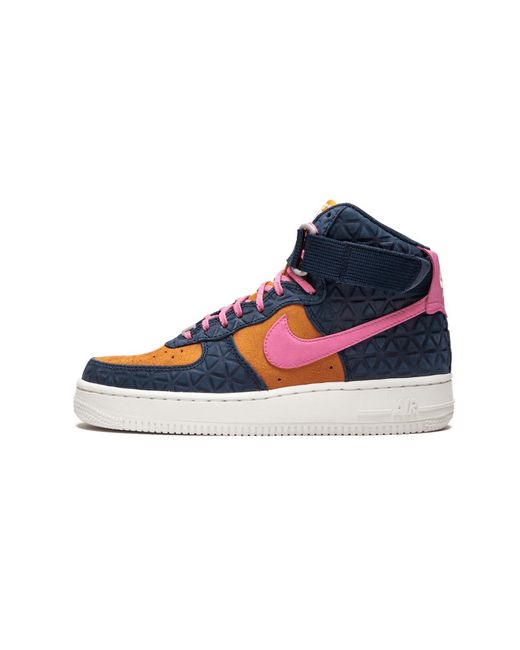 Nike Blue Air Force 1 Hi Prm Suede "Dynamic"