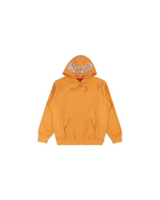 supreme sequin arc hoodie