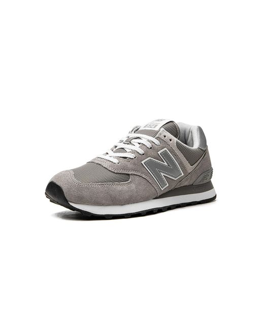 New Balance Gray 574 Ml574Evg" for men