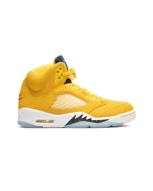 Nike Yellow Air 5 Retro Pe "Michigan" Dj4954 997021" for men
