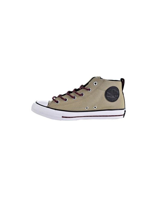 Converse Black Chuck Taylor All Star Street Mid "Khaki/ 162383F" for men