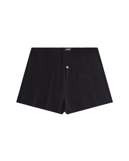 Kith Black Ida Ii Sheer Stripe Boxer Short 185"