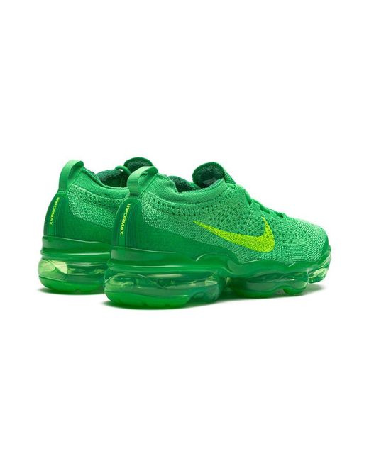 Nike Green VAPORMAX 2023 FLYKNIT Running Shoes