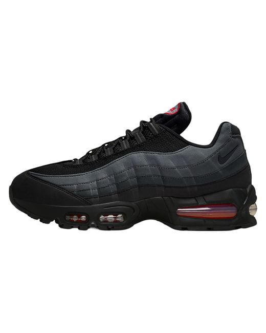 Nike Black Air Max 95 "Big Bubble Anthracite Dark Smoke" Ir0196 010" for men