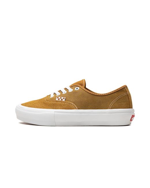 Vans Black Skate Authentic "Leather Golden" Vn0A5Fc81M7" for men