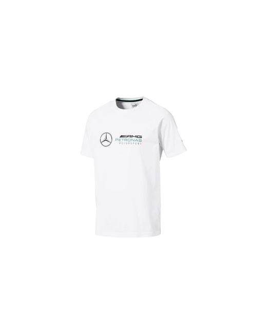 PUMA Black Mercedes Amg Petronas Logo Tee 577409 05" for men