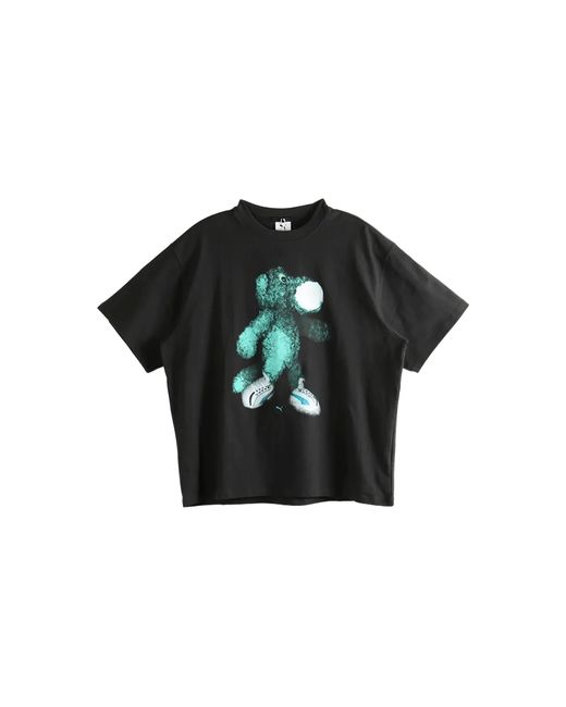 PUMA Black Graphic Mascot T-Shirt 634727 01" for men