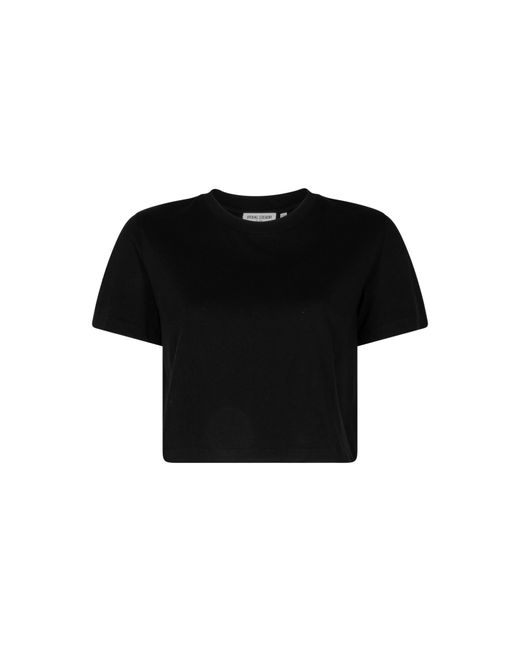 Opening Ceremony Black Blank Oc Cropped T-Shirt Pe00231001.001"
