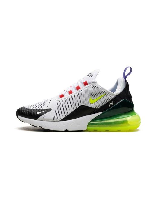 Nike Black Air Max 270 "white Volt Siren Red" Shoes