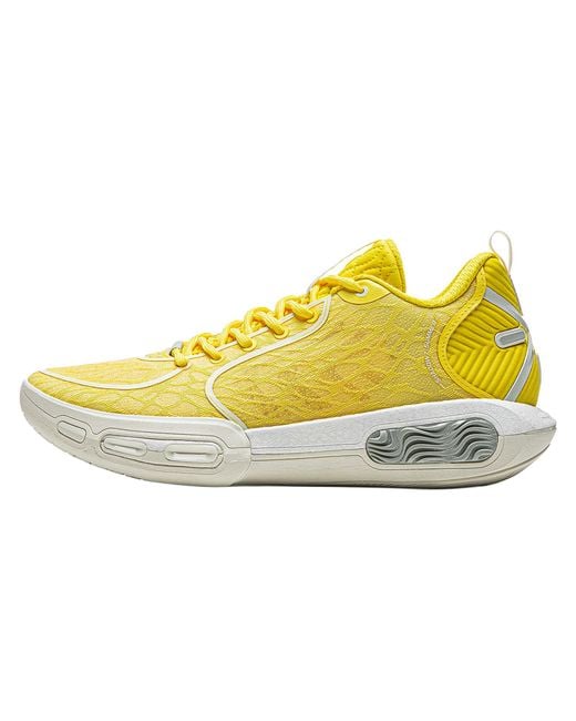 Li-ning Yellow Wade Shadow 7 "Chemical Reaction" Abpw003-5" for men