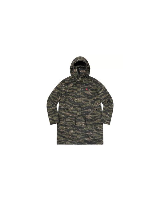 Supreme Black Hooded Facemask Parka "Ss21