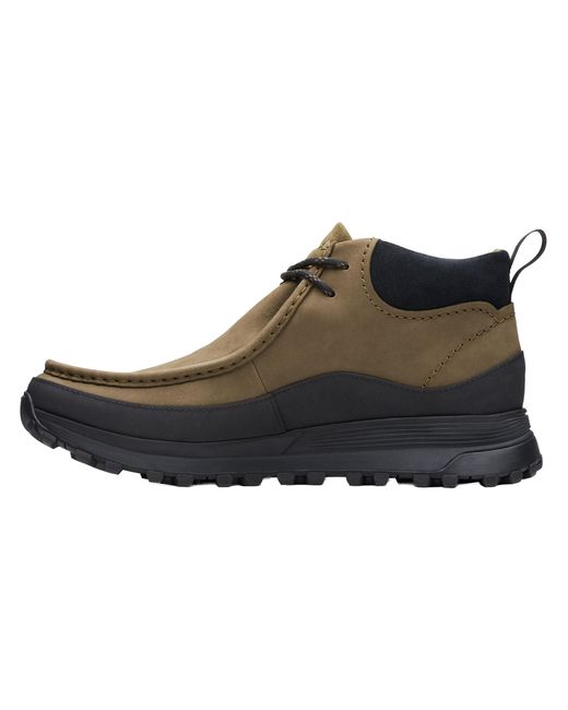 Clarks Black Atl Trek Wally Gore-Tex Boot "Dark" 26174531" for men
