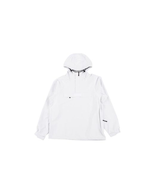 Supreme Taped Seam Anorak Pullover Jacket Ss 17 In White For Men Lyst