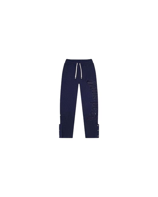 GODSPEED NEW YORK Blue Og Logo Sweatpants "Double" W09V05Ac" for men