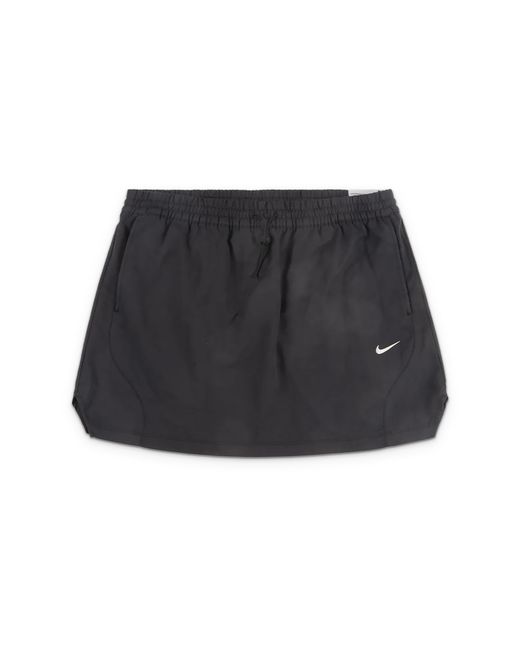 Nike Black Nsw Mid-Rise Mini Skirt If0556 010"