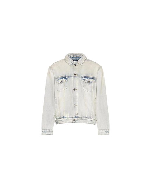 Ksubi Black Oh G Jacket Phase Out Stencil 5000006432" for men