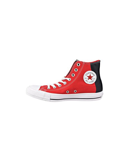 Converse Black Chuck Taylor All Star Hi Colorblock "Enamel/ 163347F" for men
