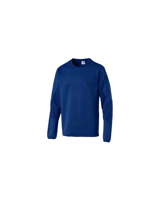 PUMA Blue Pace Ls Crewneck Sweatshirt "Sodalite" 576799 27" for men
