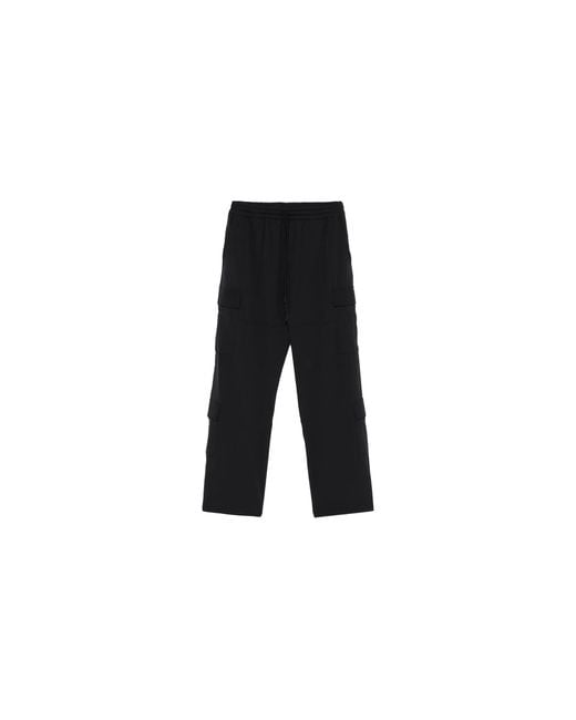 Adidas Black Originals Quad Cargo Trousers Iy2079" for men