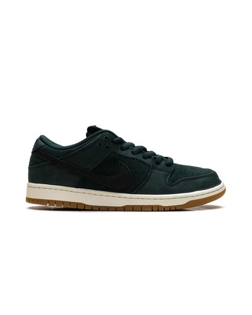 Nike Black Sb Dunk Low Pro "Deep Fir" Fj1674 300" for men