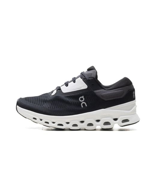 On Shoes Black Cloudstratus 3 Frost" 3Wd30121197"