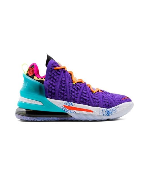 Nike Blue Lebron 18 "Best-18" Dm2813 500" for men