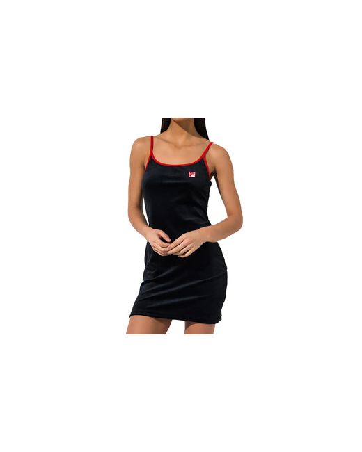 Fila Black Dylana Cami Bodycon Dress Lw912778 001"