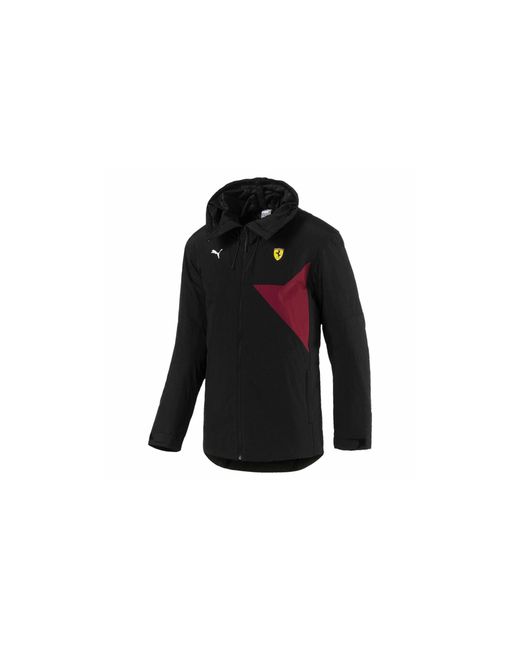 PUMA Black Scuderia Ferrari Sf Rct Jacket 576694 02" for men