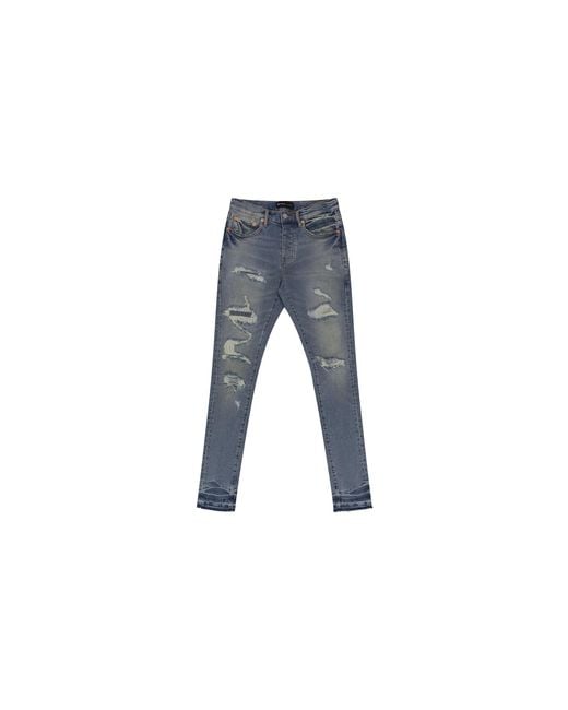 Purple Brand Black Vintage Jeans "Light" P001 Livi1" for men