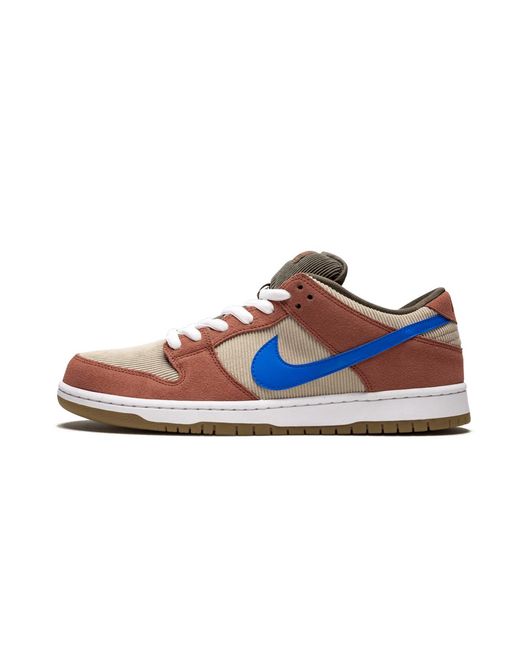Nike Black Sb Dunk Low Pro "Corduroy" Bq6817 201" for men