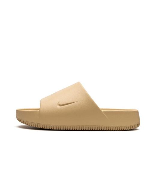 Nike Black Calm Slide "Sesame" Shoes for men