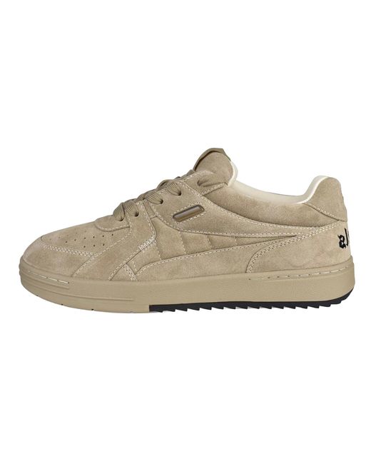 Palm Angels Black University Origin Suede Sneakers Pmia078S23Lea0026110" for men