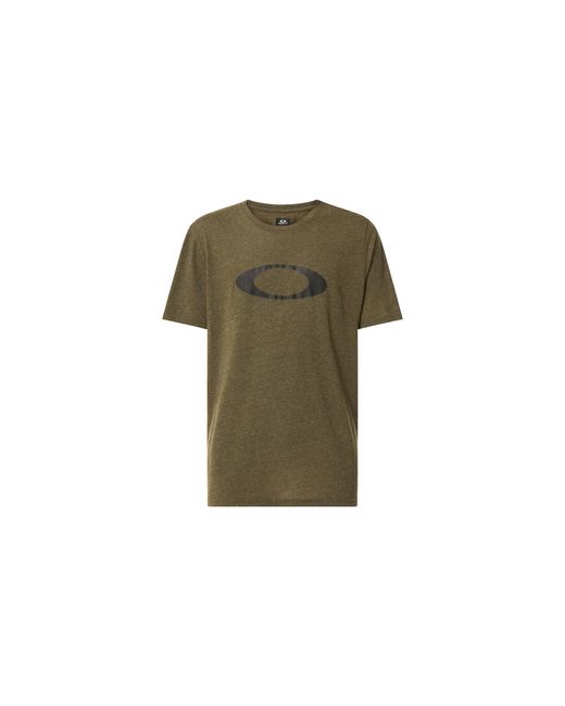Oakley Black O-Bold Ellipse T-Shirt "New Dark Brush Heather" 457132 88Z" for men