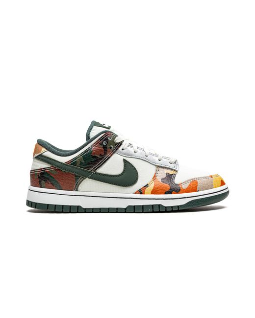 Nike Black Dunk Low Se Sail Multi Camo Dh0957-100 for men