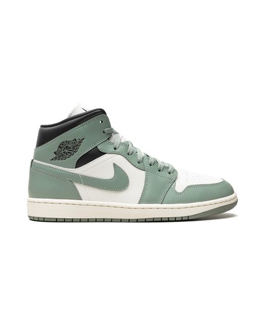 Nike Black Air 1 Mid "Jade Smoke" Bq6472 130"