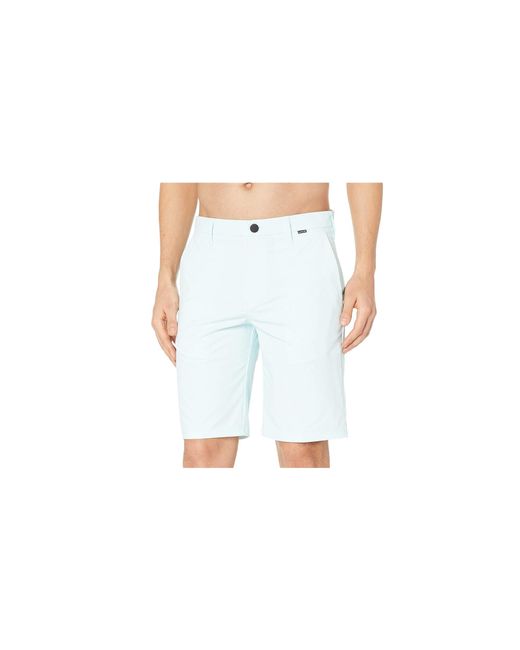 Hurley Black Drifit Chino Walkshorts 21" "Topaz Mist" 895077-425" for men
