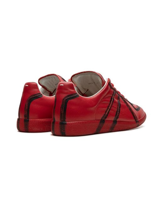 Maison Margiela Red Replica Low Top Sneaker "/ " Shoes for men