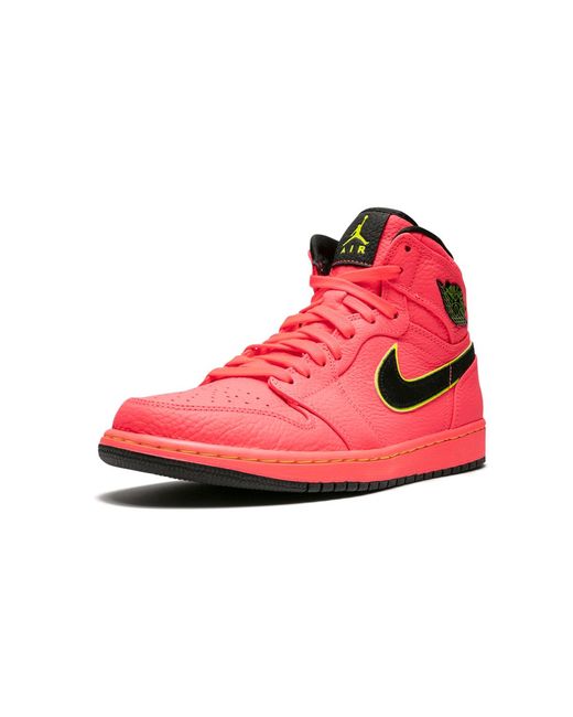 Nike Red Air 1 Retro Prem Mns "Hot Punch" Aq9131 600"