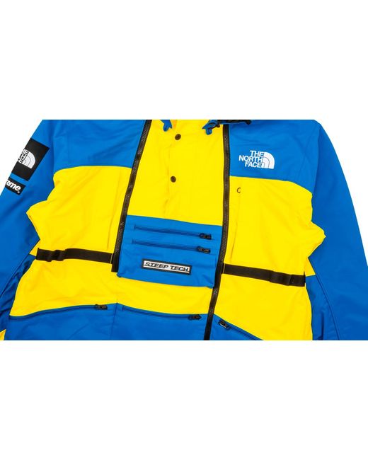 Supreme Blue Tnf Steep Tech Hooded Jacket Su0909"