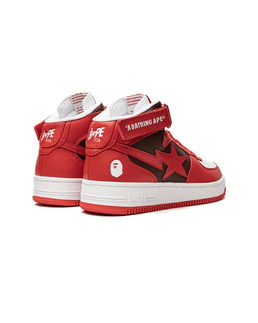 A Bathing Ape Red Sta Mi #2 M2 0Zxshm191010I Rda" for men